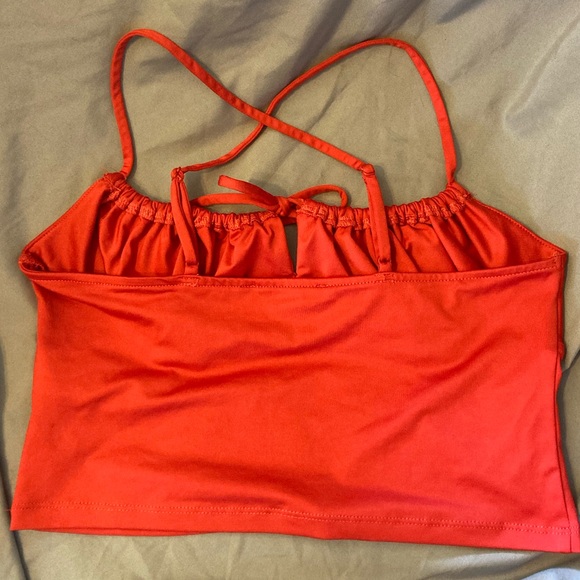 Forever 21 Crop Top - Red - Picture 3 of 5